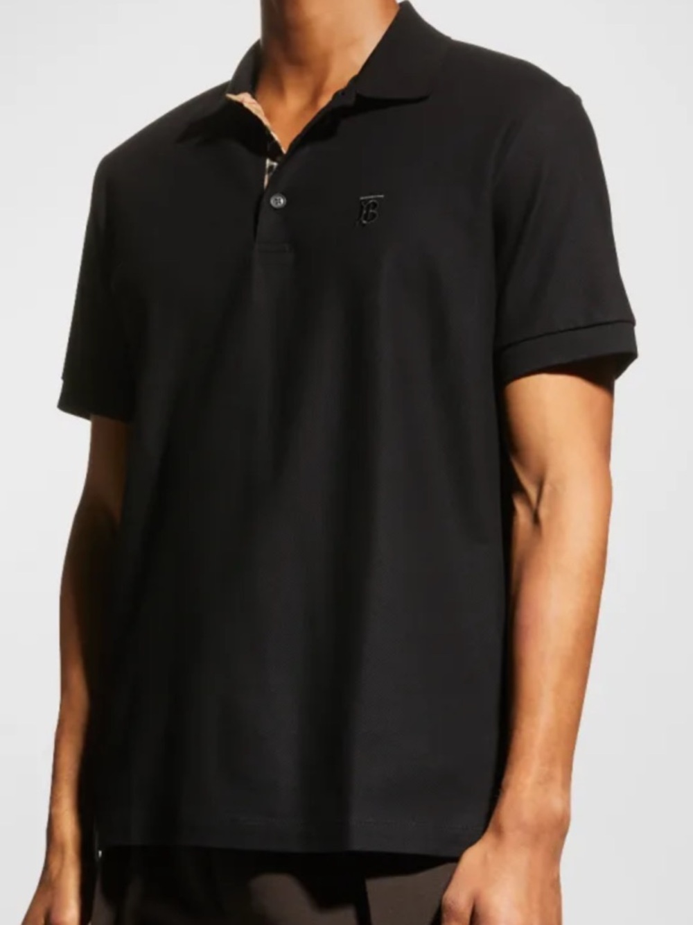 BNNW Burberry Men's Eddie Pique Polo Shirt - Picture 9 of 9